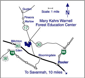 Map of directions